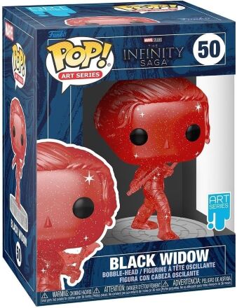 Фігурка Funko Pop Artist Series: Marvel Infinity Saga Black Widow (Exclusive) фанко Чорна вдова 50