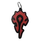 Брелок Warcraft Horde Keychain ABS пластик Варкрафт Орда 9 см.