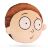 Мягкая игрушка Подушка WP Merchendise Рик и Морти Rick And Morty Pillow Morty's face (лицо Морти)