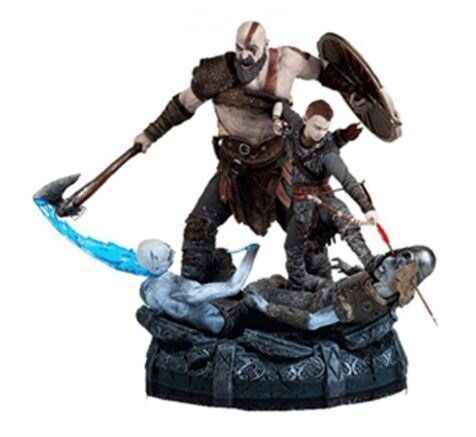 Статуетка God of War 4: KRATOS and ATREUS STATUE Collectors Edition