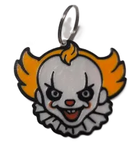 Брелок Pennywise IT Keychain ABS пластик Пеннивайз Оно 7 см.