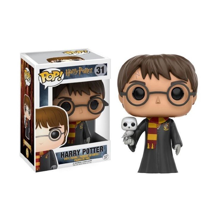 Фигурка Funko Harry Potter with Hedwig фанко Гарри Поттер и сова Хедвиг Букля 31