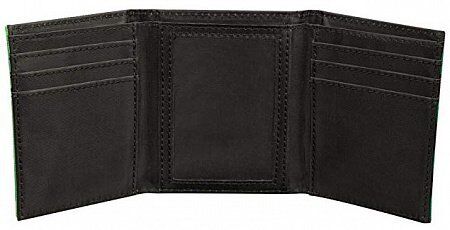 Кошелёк JINX Minecraft Pocket Creeper Tri-Fold Nylon Wallet