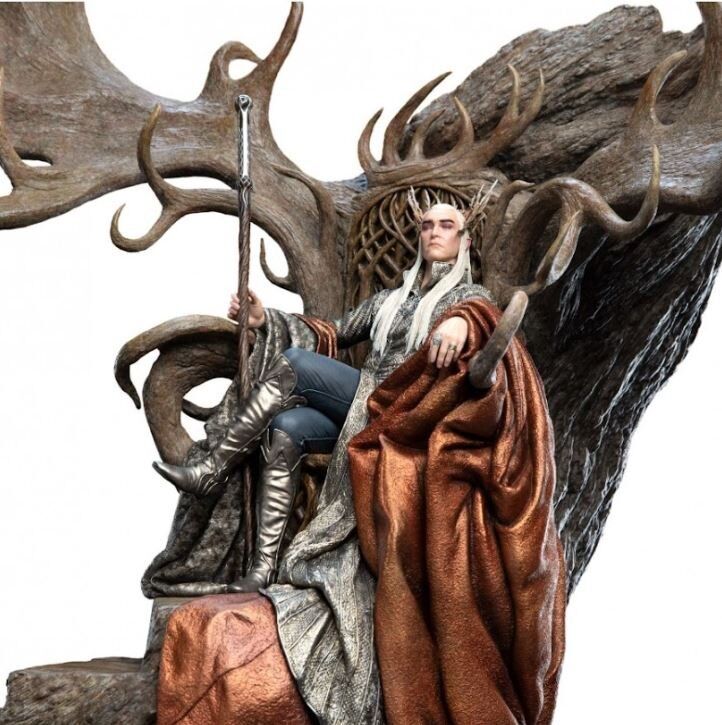 Статуэтка Weta Workshop: HOBBIT Thranduil on Throne Masters Collection 100 cm