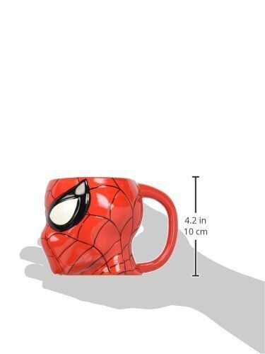 Чашка Marvel Comics Spiderman 3D Sculpted ceramic Mug 