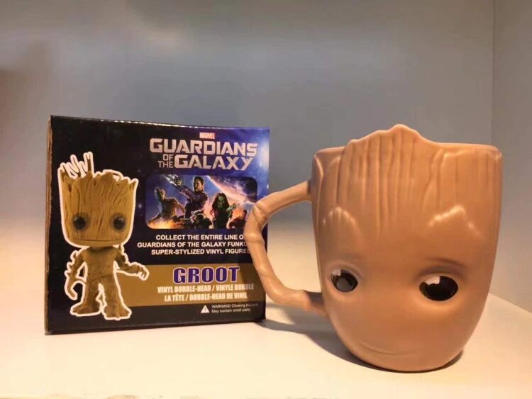 Чашка Грут Guardians of the Galaxy Marvel Cute Baby Groot Mug 550 ml