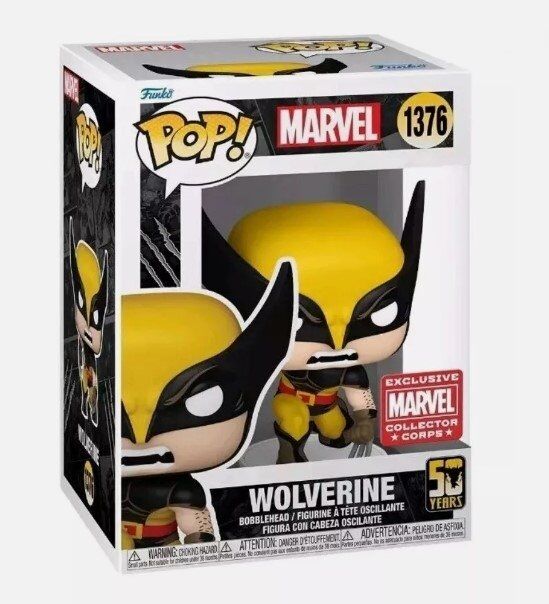 Фигурка Funko Marvel: Wolverine фанко Росомаха (Collector Corps Exclusive) 1376