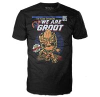 Футболка Funko Marvel "We Are Groot" as Black Panther Collector Corps T-Shirt фанко Грут (размер L)