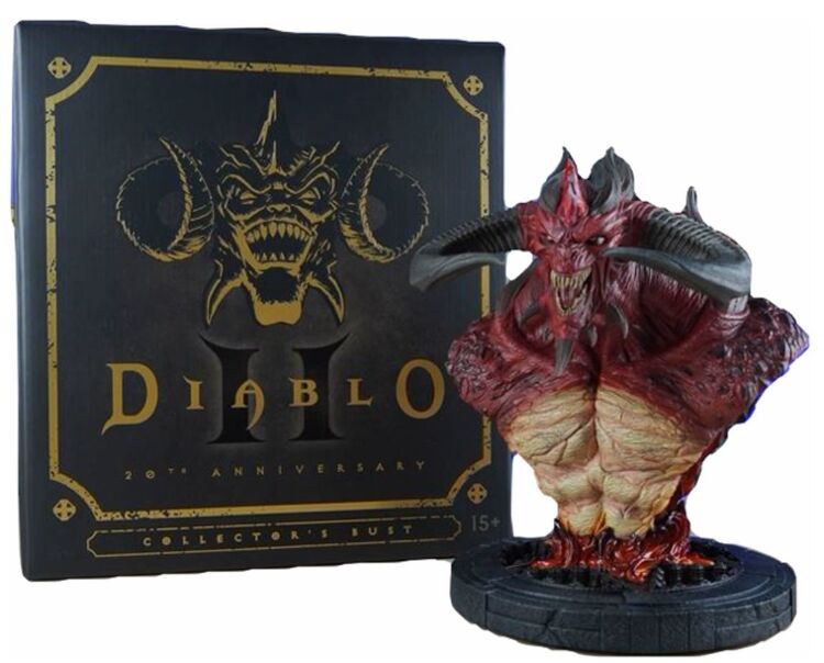 Коллекционная статуэтка Blizzard: Diablo Lord of Terror 10'' Bust 