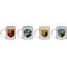 Набор кружек для эспресо Harry Potter House Pride Espresso Mug Set 150 мл. (4 шт.)