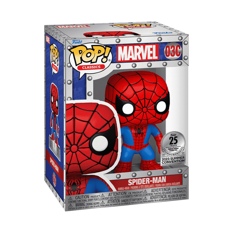 Набор Funko Marvel SpiderMan 25th Anniversary Человек паук фанко Limited Edition метал.бокс