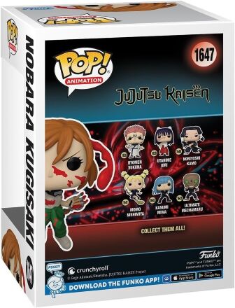 Фігурка Funko Jujutsu Kaisen: Nobara Kugisaki фанко Нобара Кугісакі Магічна битва (Amazon Exclusive) 1647