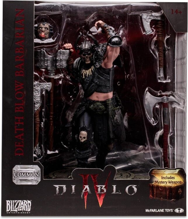 Фигурка McFarlane Diablo IV Whirlwind Barbarian Common Figure Диабло Варвар 20 см.