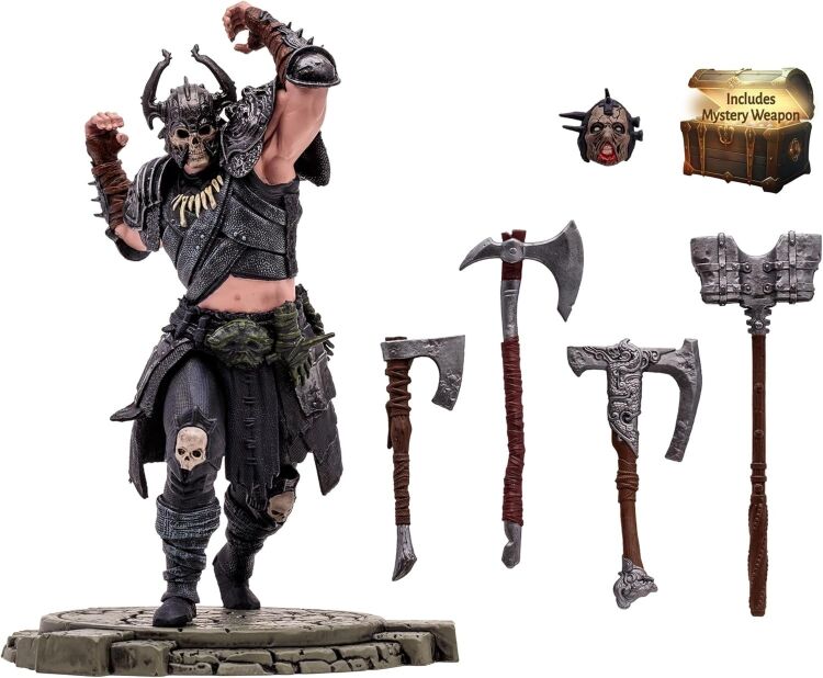 Фигурка McFarlane Diablo IV Whirlwind Barbarian Common Figure Диабло Варвар 20 см.