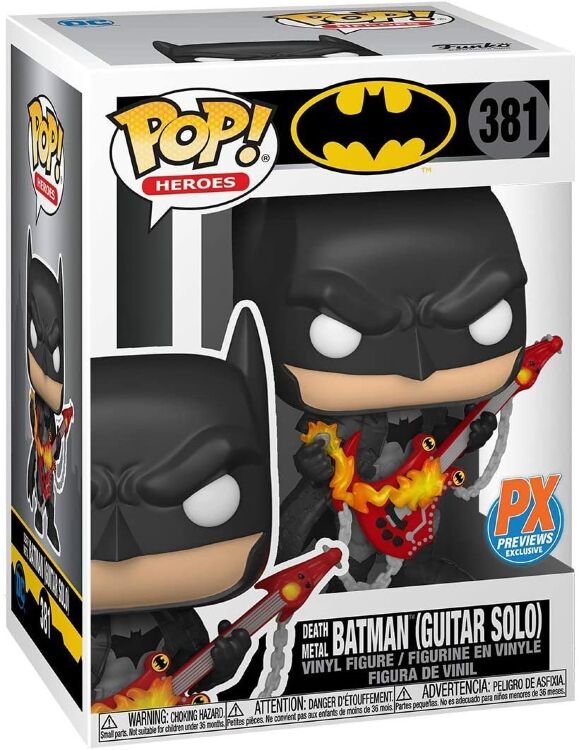 Фигурка Funko DC Heroes: Death Metal Batman with Guitar Solo