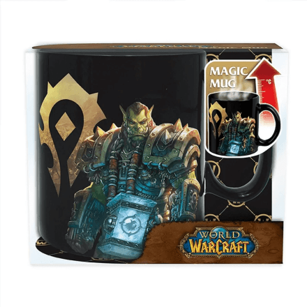 Чашка хамелеон Abystyle Blizzard World Of Warcraft Azeroth Mug Варкрафт кухоль 460 мл (змінює колір)