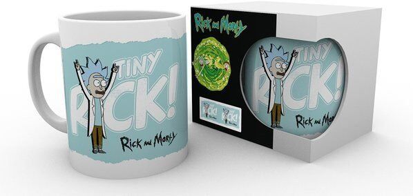 Чашка GB eye Rick and Morty Tiny Rick Mug Кружка Рик и Морти 295 мл