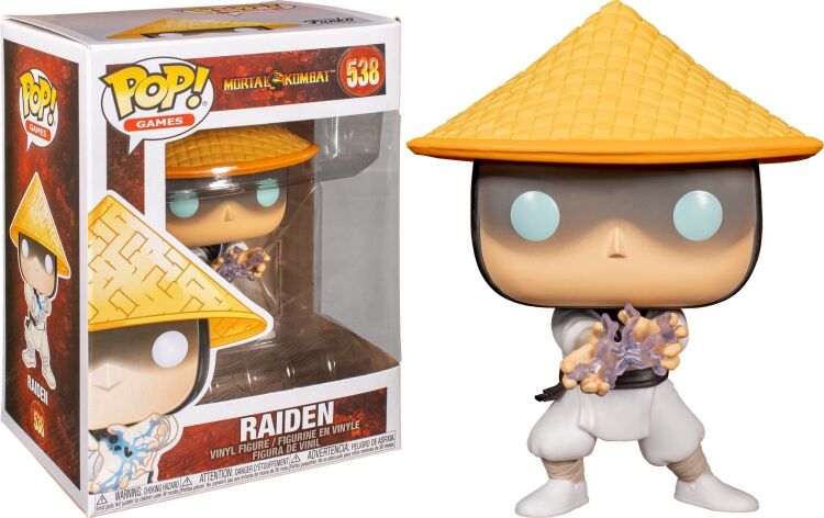 Фигурка Funko Pop Mortal Kombat Raiden Райдэн 538