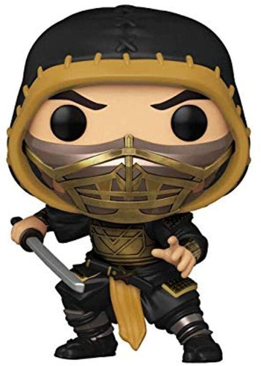 Фигурка Funko Pop Mortal Kombat X Scorpion 1055 фанко Скорпион