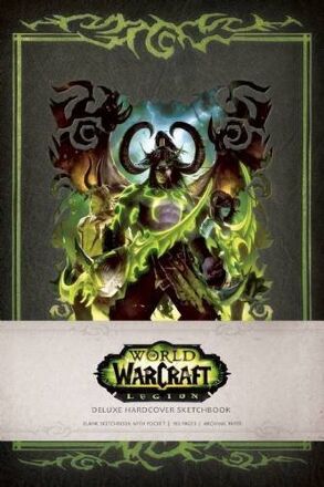 Альбом World of Warcraft: Legion Deluxe Hardcover Sketchbook