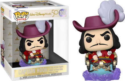 Фігурка Funko Disney World 50th Captain Hook at Peter Pans Flight Attraction Капітан Крюк фанко 109