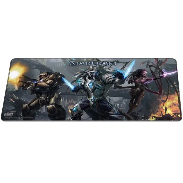 Коврик для мыши игровая поверхность Blizzard STARCRAFT Expansion Старкрафт XL 90*42 cm