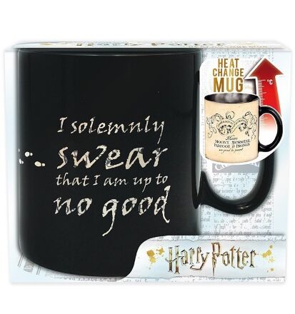 Чашка хамелеон Harry Potter Marauders Map Mug Гаррі Поттер Карта Мародерів Кружка 460 мл