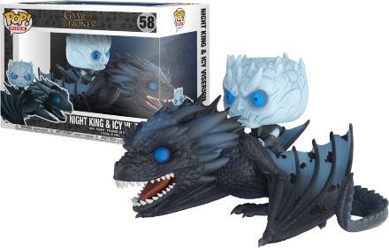 Фігурка Funko Pop Rides: Game of Thrones - Night King on Dragon Collectible Figure