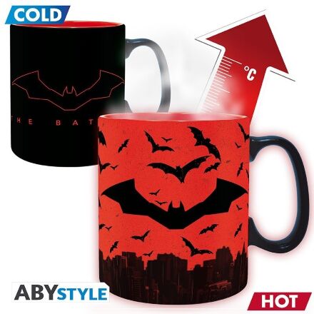 Чашка хамелеон DC COMICS The Batman Ceramic Mug кружка Бетмен 460 мл