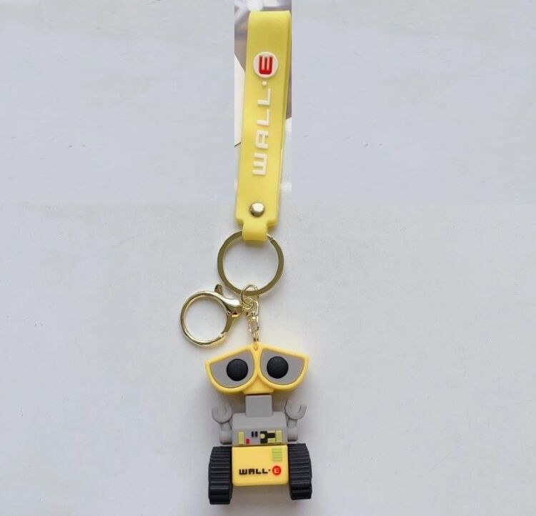 Брелок подвеска на рюкзак Wall-E ВАЛЛИ 3D Keychain Anime Backpack
