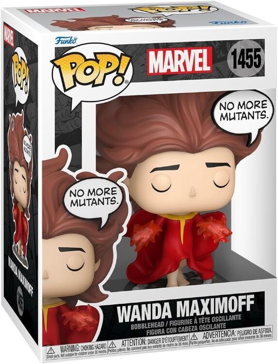 Фигурка Funko Marvel: Wanda Maximoff Scarlet Witch Ванда Максимофф Алая Ведьма 1455 (примят. бокс)