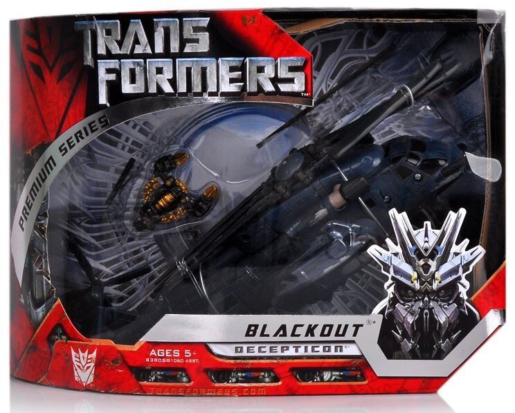 Фигурка Transformers Decepticon Blackout Premium robot Action figure