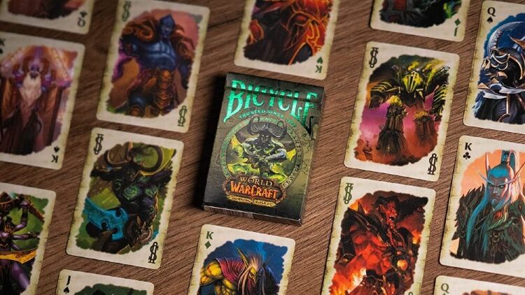 Игральные карты Варкрафт World of Warcraft The Burning Crusade Bicycle Card Deck