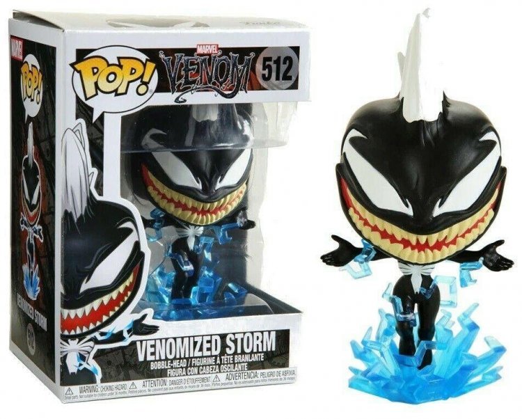 Фігурка Funko Pop фанк Поп Marvel Venom Venomized Storm Шторм веномізірованний Веном 10см V S 512 Фігурка Funko Pop фанк Поп Marvel Venom Venomized Storm Шторм веномізірованний Веном 10см V S 512