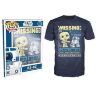 Футболка Men's Pop! T-Shirts: Star Wars - C3po R2d2 Poster (размер M)