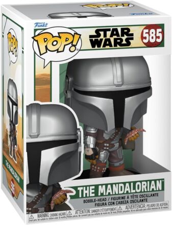 Фігурка Funko Star Wars Mandalorian with Pouch Фанко Мандалорець 585