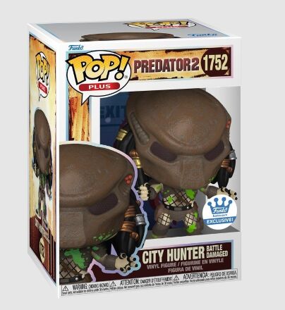 Фігурка Funko Predator City Hunter (Battle Damaged) Фанко Хижак (Exclusive) 1752
