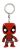 Брелок Marvel: Deadpool Pocket Pop! Vinyl