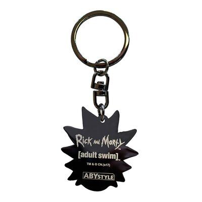 Брелок Рик и Морти Rick And Morty 4.3 см металл
