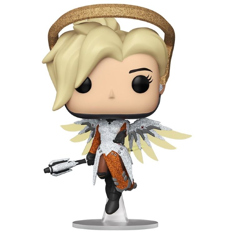 Фигурка Blizzard Exclusive Funko Pop Diamond Collection Overwatch Mercy Ангел Фанко 304