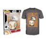 Футболка Men's Pop! T-Shirts: Star Wars Ep 7 - BB-8 Poster (размер L)
