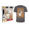 Футболка Men's Pop! T-Shirts: Star Wars Ep 7 - BB-8 Poster (размер L)