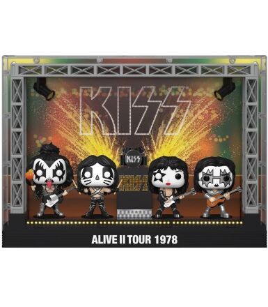 Фігурка Funko KISS - Alive II Tour 1978 - Demon Catman Starchild Spaceman - Фанко Кісс (Exclusive) 46 * 34 см.