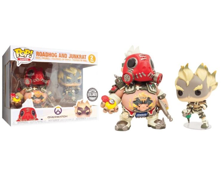 Фигурка Overwatch Funko Pop! Vinyl Roadhog and Junkrat 2-Pack (Blizzard Exclusive)