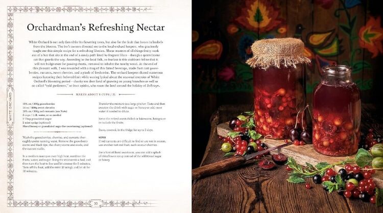 Книга кулинарная Ведьмак The Witcher Official Cookbook: Provisions, Fare, and Culinary Tales from Travels Across the Continent 