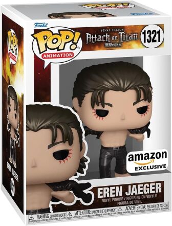 Фігурка Funko Attack on Titan Атака Eren Jaeger Титанів фанко Ерен Metallic Exclusive 1321
