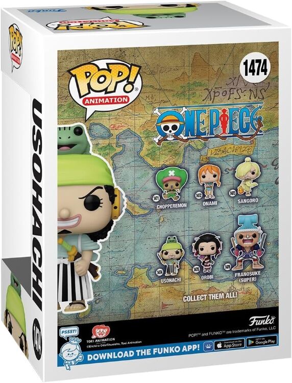 Фигурка Funko One Piece: Usohachi Фанко Ван-Пис Большой куш Усохачи 1474