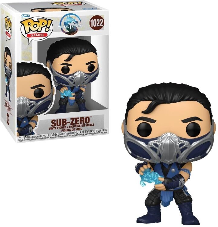 Фигурка Funko Pop Mortal Kombat Sub Zero Фанко Саб Зиро 1022 