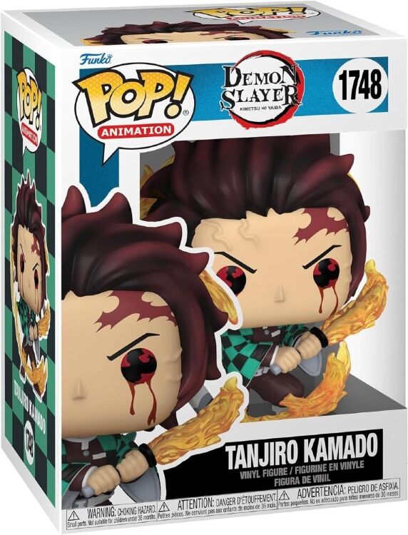 Фигурка Funko Demon Slayer Tanjiro Kamado Фанко Тандзиро Камадо Клинок, рассекающий демонов 1748
