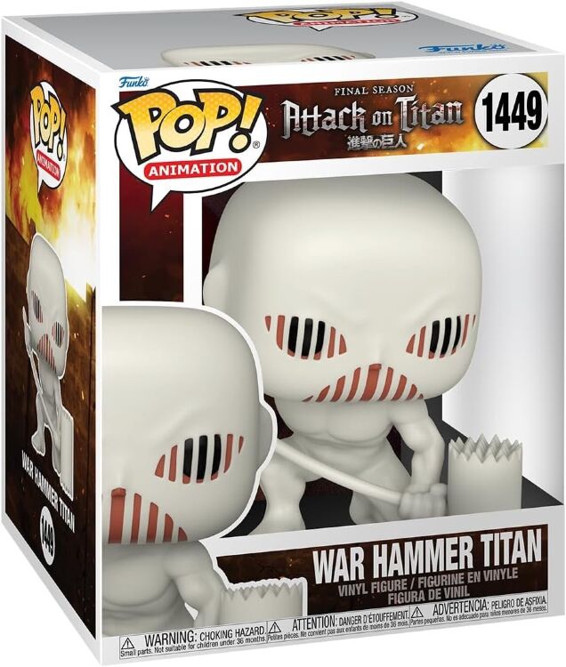 Фигурка Funko Pop Super: Attack on Titan War Hammer Titan Атака Титанов фанко 1449